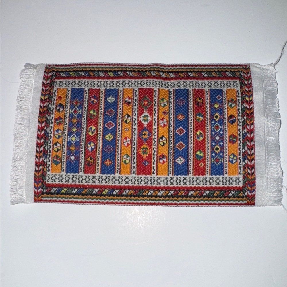 Miniature Rug Woven Rug / Carpet - Picture 3 of 7
